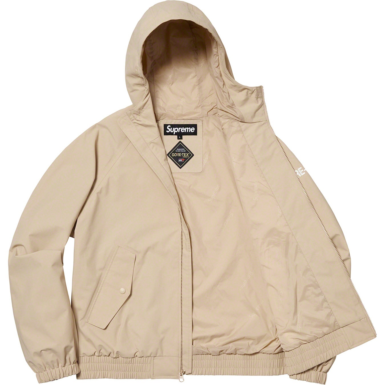 GORE-TEX Hooded Harrington Jacket view 3
